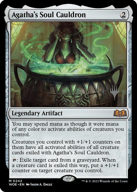 Agatha's Soul Cauldron Card Front