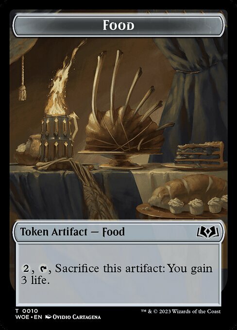 Food // Knight Card Front