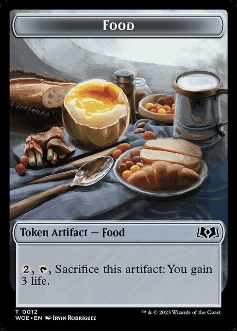 Food // Elemental Card Front