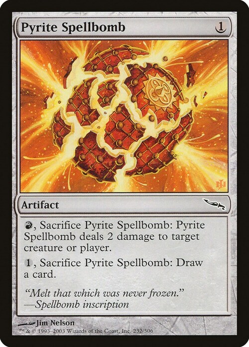 Pyrite Spellbomb Card Front