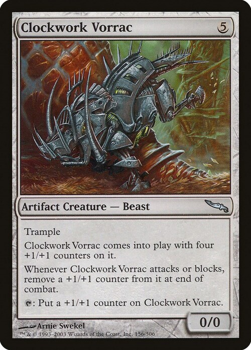 Clockwork Vorrac Card Front