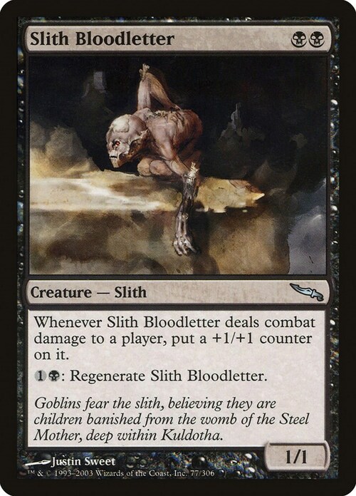 Slith Bloodletter Card Front