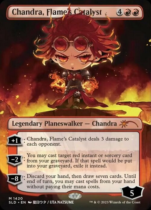 Chandra, Flame's Catalyst Card Front