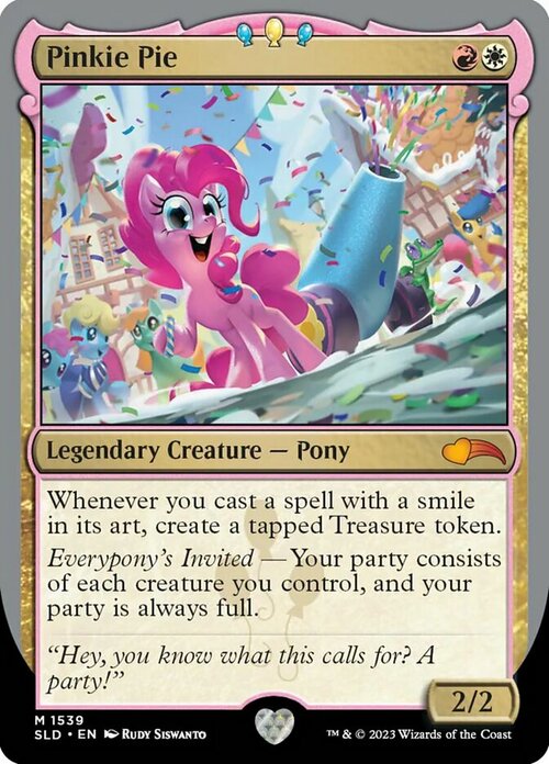 Pinkie Pie Card Front