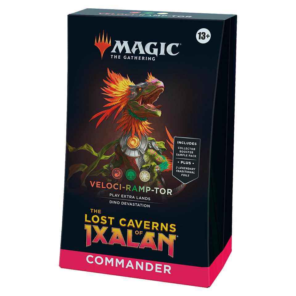 Commander: Las cavernas perdidas de Ixalan: "Veloci-Ramp-Tor" Commander Deck