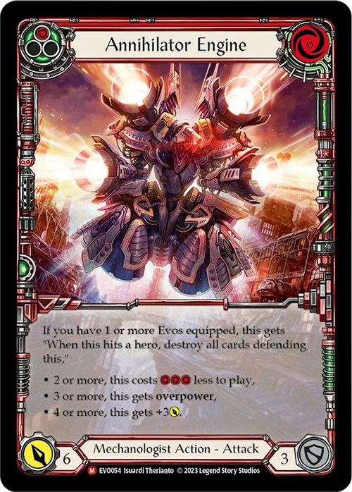 Annihilator Engine Card Front