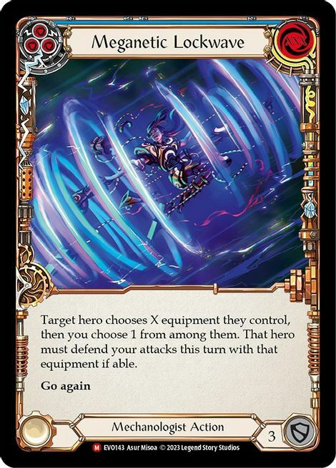 Meganetic Lockwave Card Front