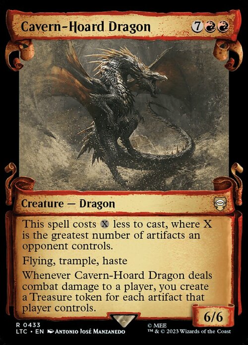 Cavern-Hoard Dragon Card Front