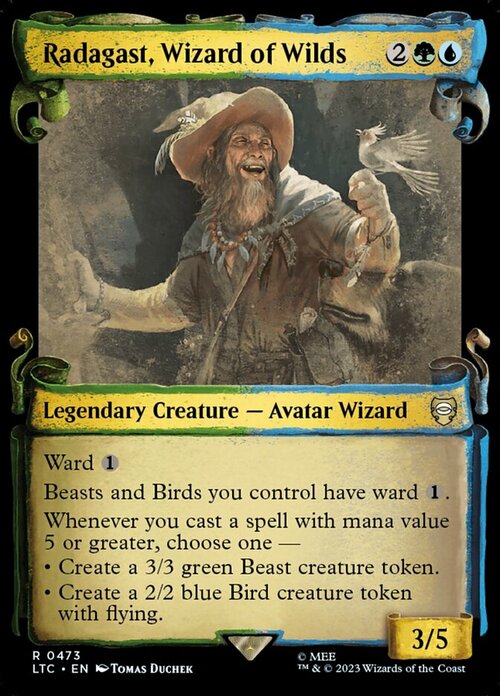 Radagast, Wizard of Wilds Card Front