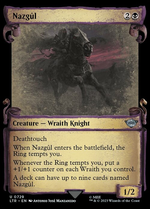 Nazgûl Card Front