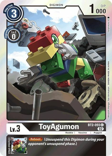 ToyAgumon Card Front