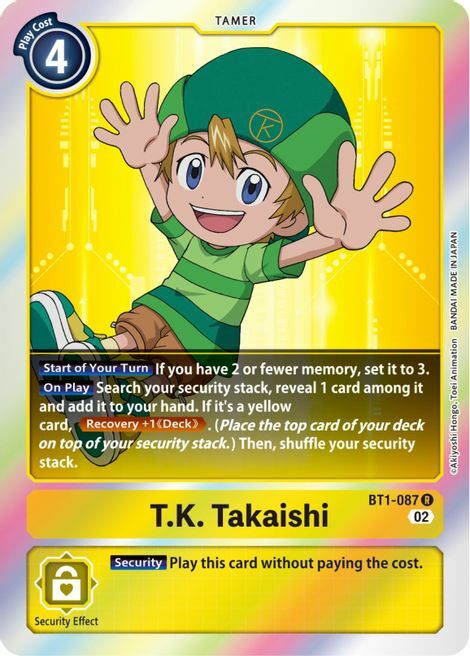 T.K. Takaishi Card Front