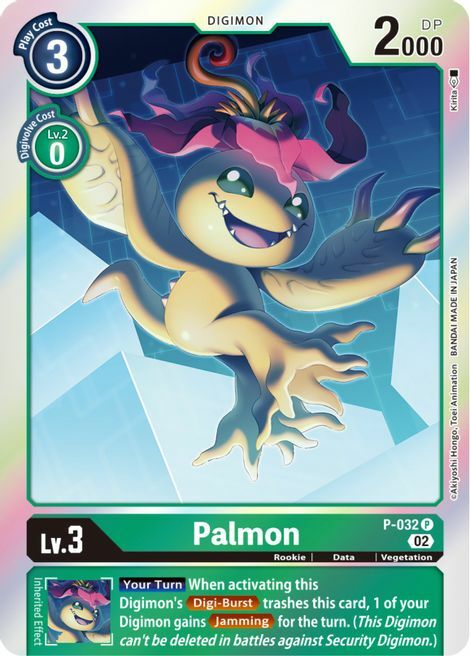 Palmon Card Front