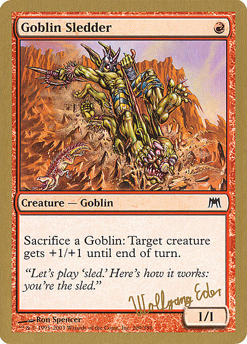 Goblin Sledder Card Front