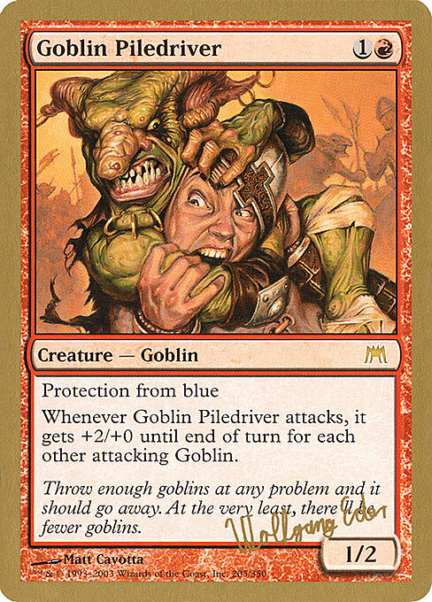 Goblin Piledriver Card Front