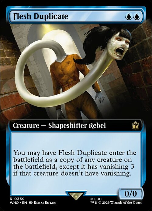 Flesh Duplicate Card Front