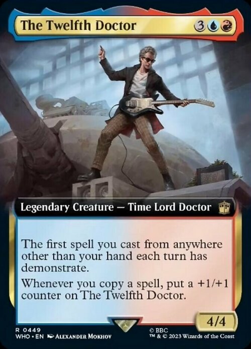 The Twelfth Doctor Card Front