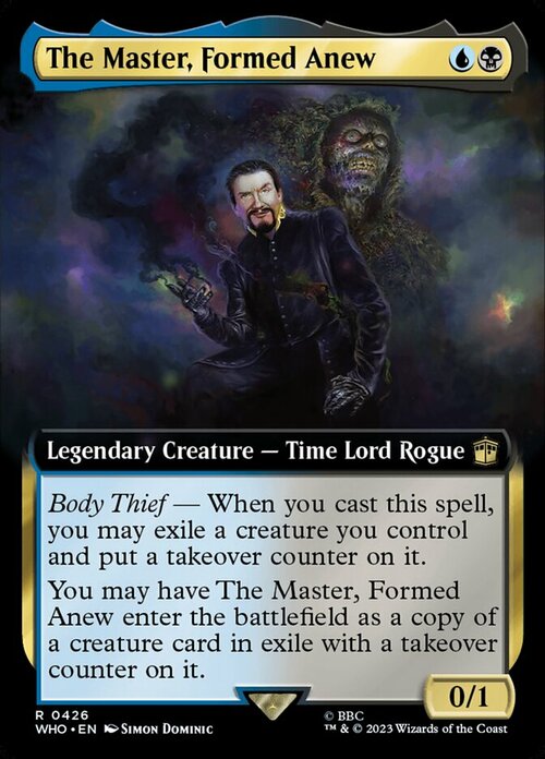 The Master, Formed Anew Card Front