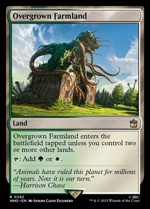 Overgrown Farmland Card Front