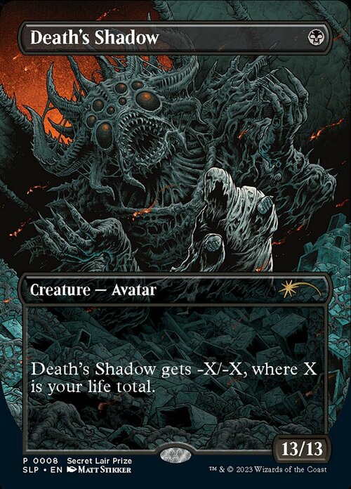 Death's Shadow Card Front