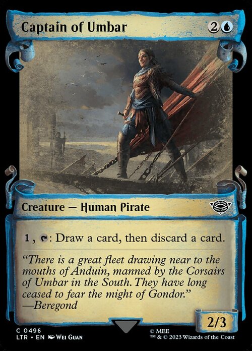 Captain of Umbar Card Front