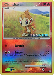 Chimchar Lv.8