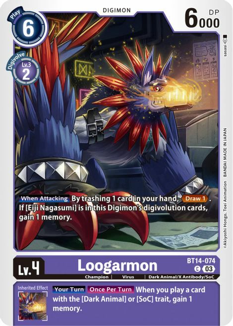 Loogarmon Card Front