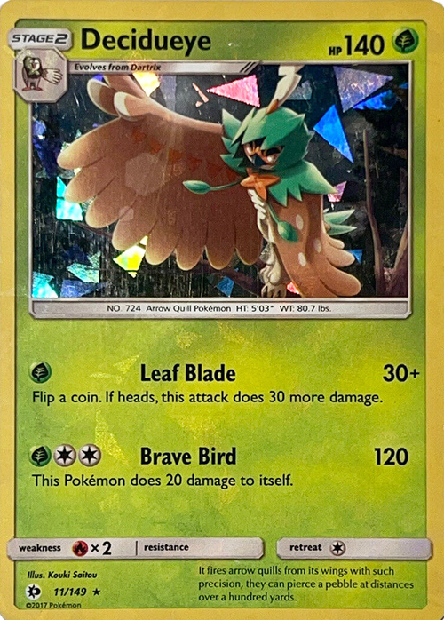 Decidueye Card Front