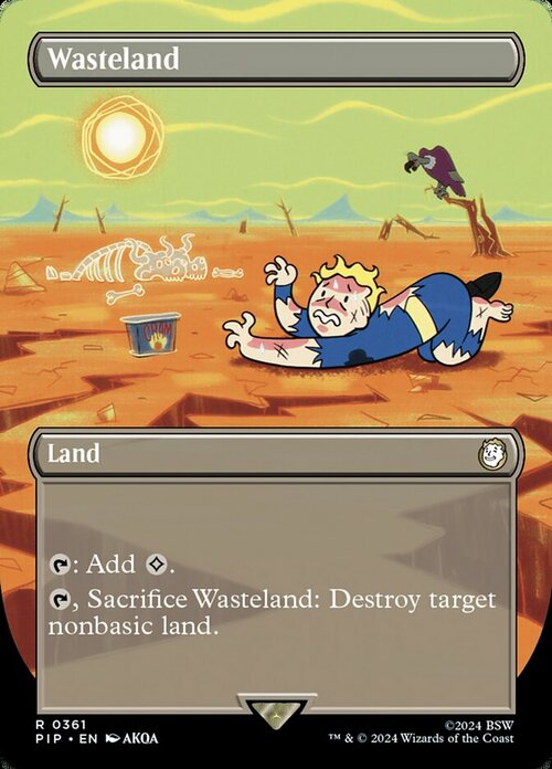 Wasteland Card Front