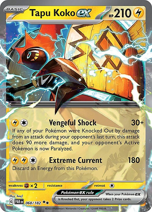 Tapu Koko ex Card Front