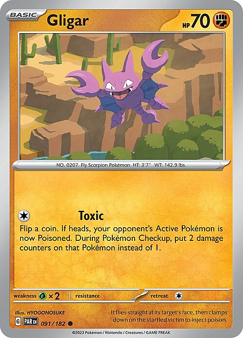 Gligar Card Front