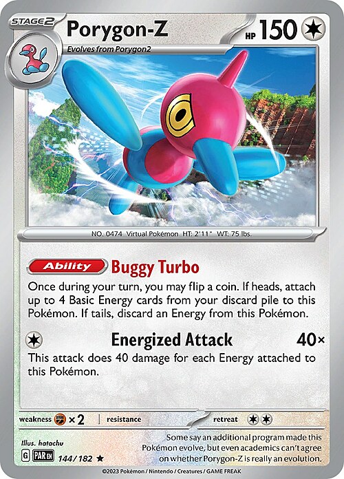 Porygon-Z Card Front