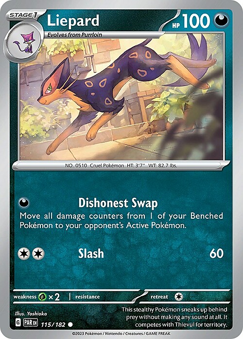 Liepard Card Front