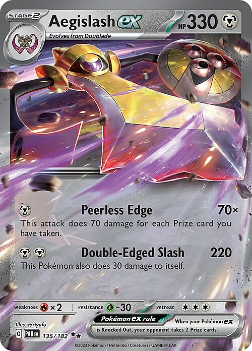 Aegislash ex Card Front