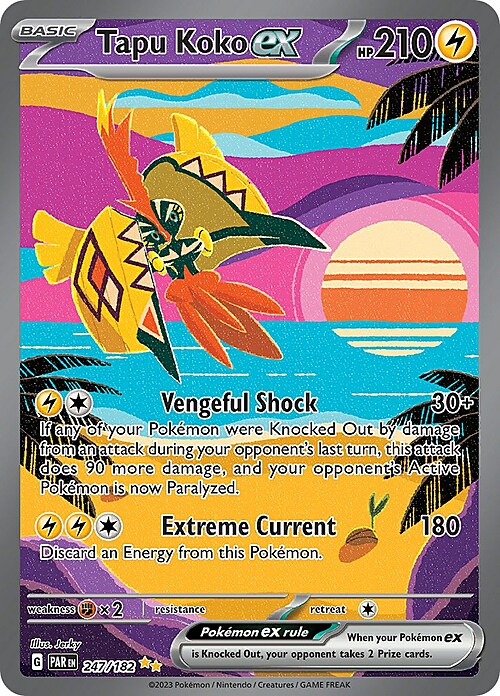 Tapu Koko ex Card Front