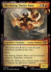 Il Balrog, Flagello di Durin