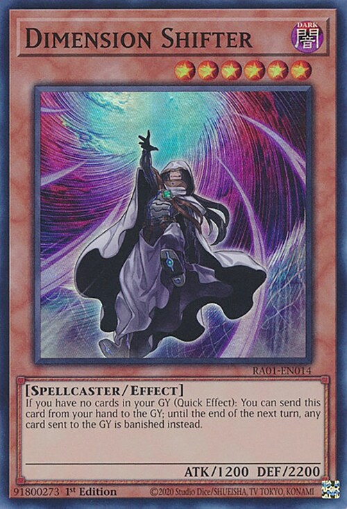 Dimension Shifter Card Front