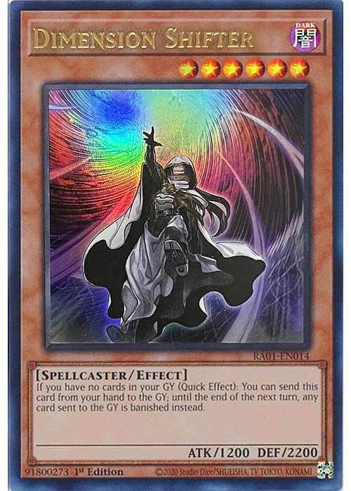 Dimension Shifter Card Front