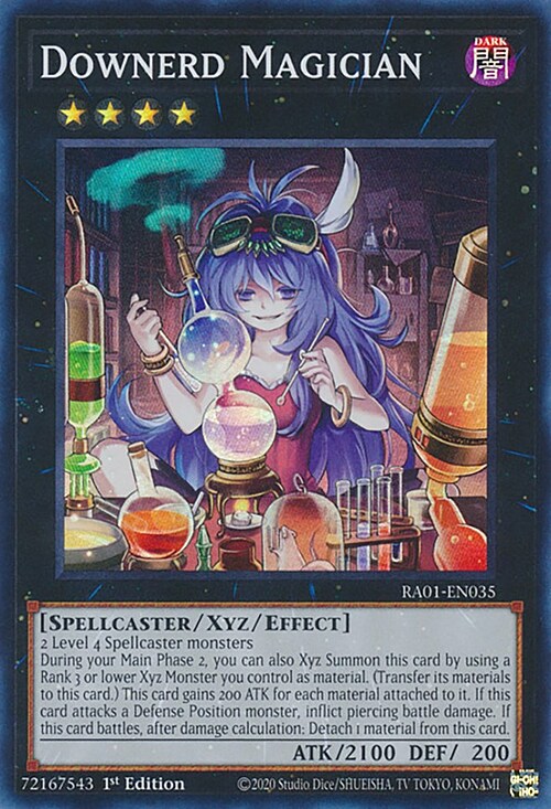 Downerd Magician Card Front