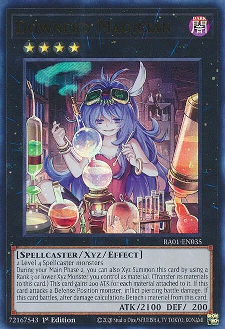 Downerd Magician Card Front