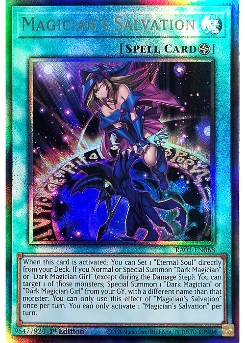 Magician's Salvation Card Front