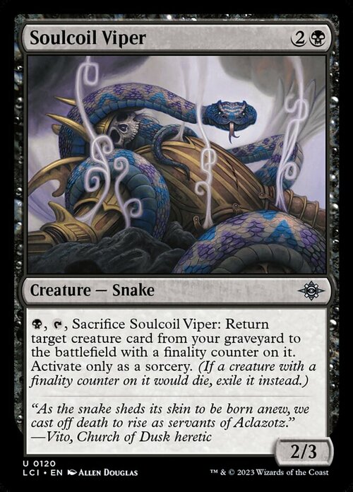 Vipera Spiranima Card Front