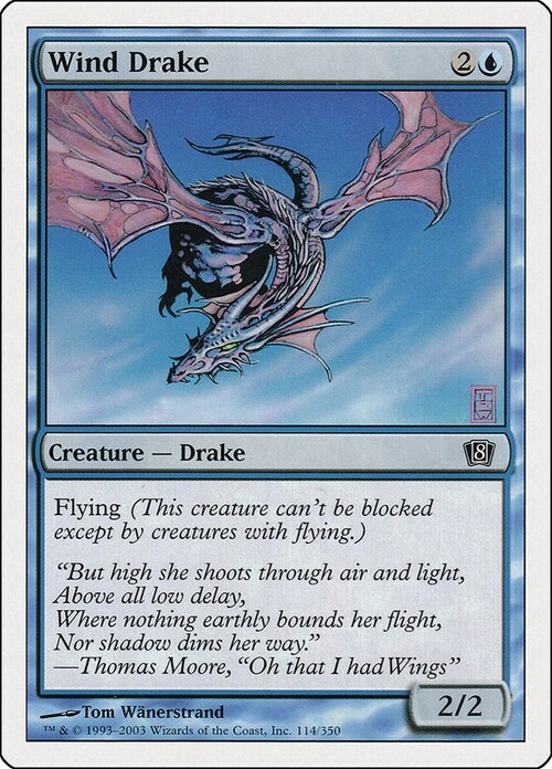 Wind Drake Card Front