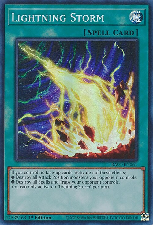 Lightning Storm Card Front