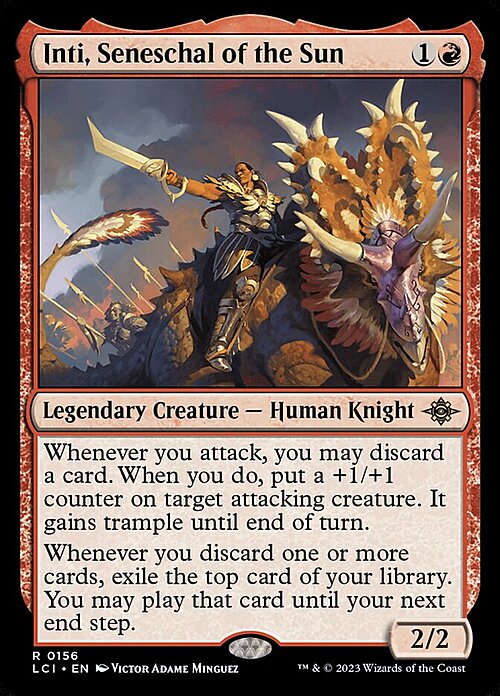 Inti, Seneschal of the Sun Card Front