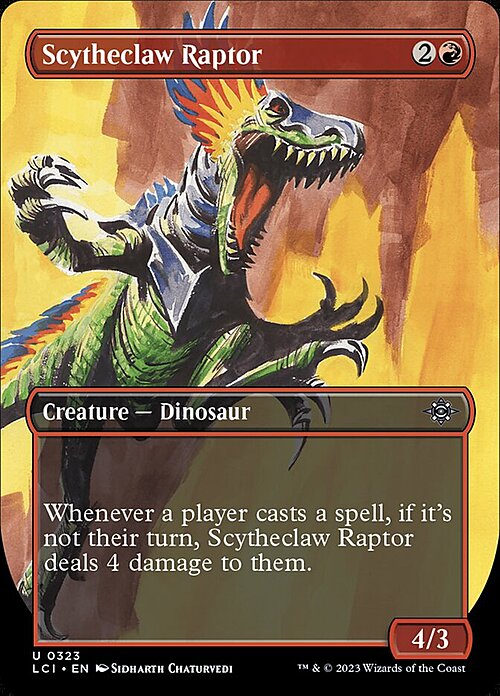 Scytheclaw Raptor Card Front