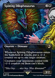 Spitting Dilophosaurus