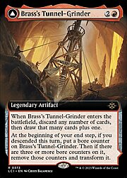 Brass's Tunnel-Grinder // Tecutlan, the Searing Rift