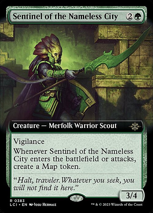 Sentinel of the Nameless City Card Front