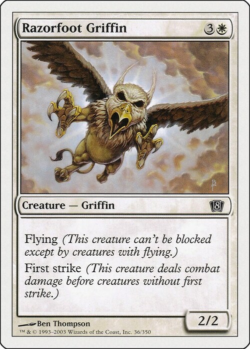 Razorfoot Griffin Card Front